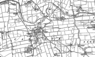 Old Map of Catwick, 1890 - 1909