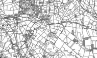 Old Map of Cauldon Lowe, 1898