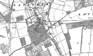 Old Map of Cavenham, 1881 - 1882