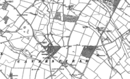 Old Map of Caversfield, 1919 - 1920