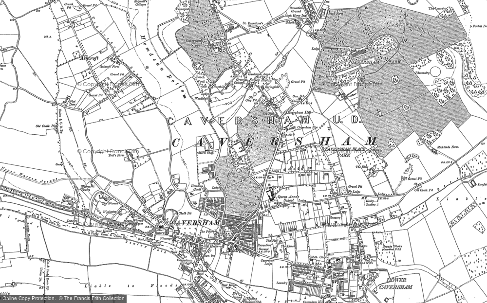 Caversham A Nostalgic Memory Of Caversham Francis Frith   Caversham 1910 Hosm40494 Large 