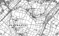 Old Map of Caythorpe, 1883