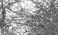 Old Map of Chadderton, 1891