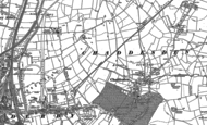 Old Map of Chaddesden, 1879 - 1882