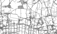 Old Map of Chadwell St Mary, 1895