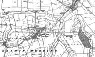 Old Map of Chaldon Herring, 1886 - 1900