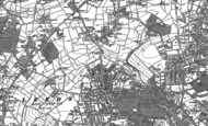Old Map of Chapel Allerton, 1890 - 1892