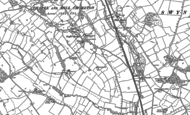 Old Map of Chapel Chorlton, 1879