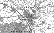 Old Map of Charlbury, 1898