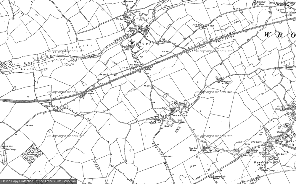 Old Map of Charlton, 1881 in 1881