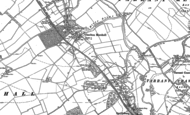 Old Map of Charlton Marshall, 1887