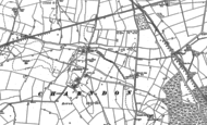 Old Map of Charndon, 1898