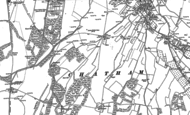 Old Map of Chatham, 1895 - 1896