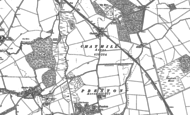 Old Map of Chathill, 1896