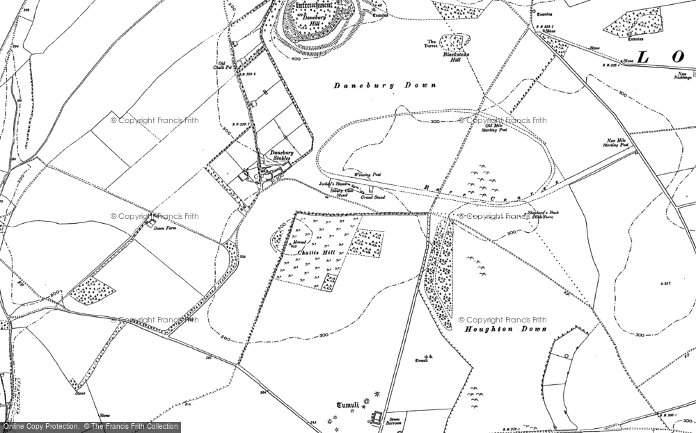 Old Map of Chattis Hill, 1894 - 1895 in 1894