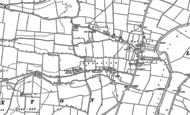 Old Map of Chawston, 1882 - 1900