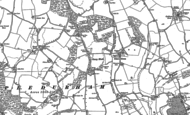 Old Map of Chazey Heath, 1910 - 1912