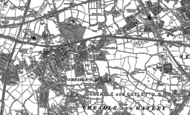 Old Map of Cheadle, 1905 - 1935