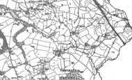 Old Map of Checkley, 1897 - 1908