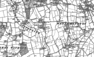 Old Map of Cheddon Fitzpaine, 1887
