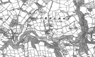 Old Map of Cheldon, 1887