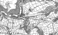 Old Map of Chelfham, 1886