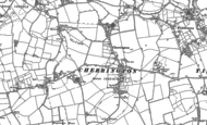 Old Map of Cherrington, 1880