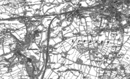 Old Map of Cherry Tree, 1892