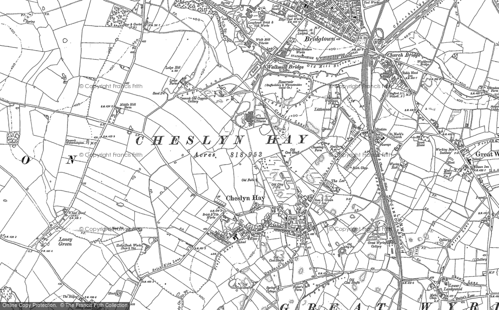 Cheslyn Hay, 1883