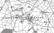 Old Map of Chesterton, 1885