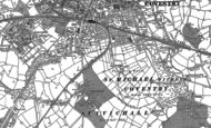 Old Map of Cheylesmore, 1886 - 1887