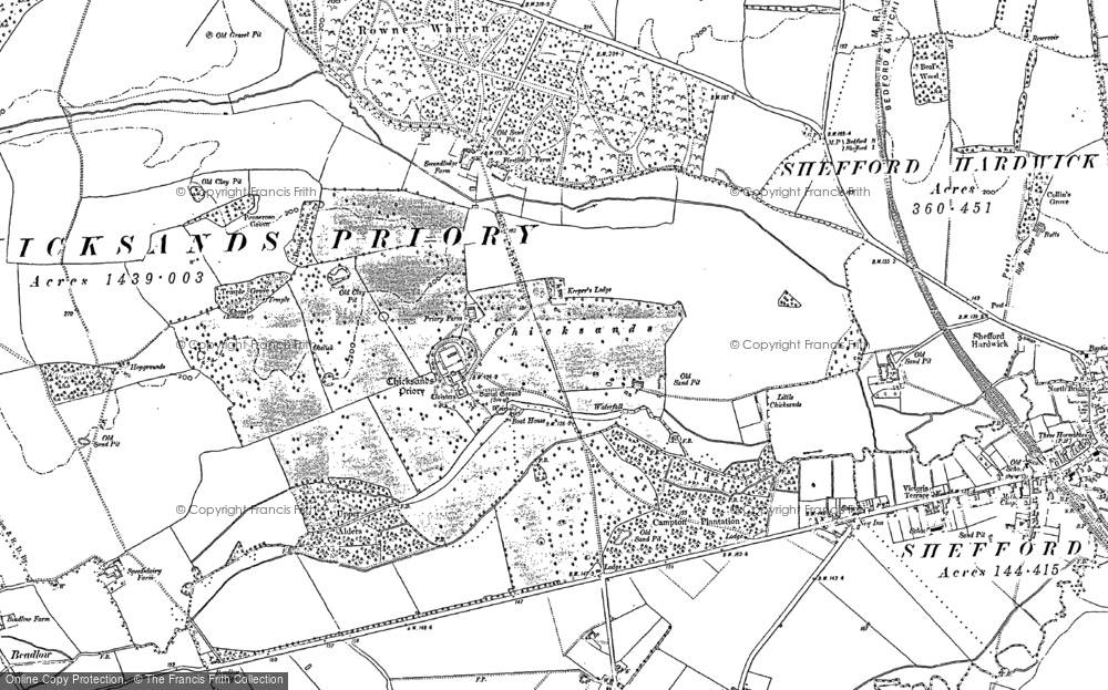 Chicksands, 1882