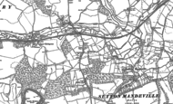Old Map of Chicksgrove, 1899 - 1900