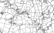 Old Map of Chignall St James, 1895