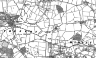 Old Map of Chilstone, 1886