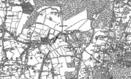 Old Map of Chingford, 1894 - 1895