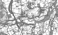 Old Map of Chirk, 1909