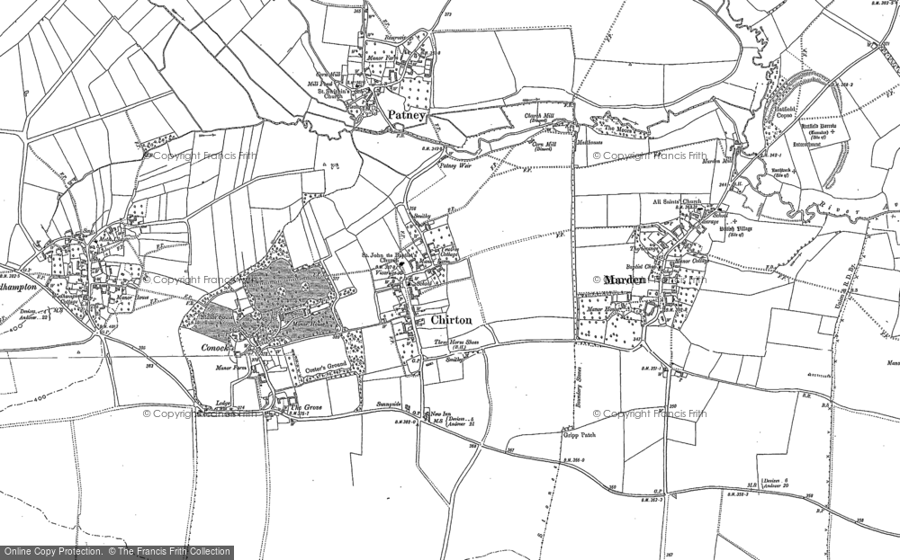 Old Map of Chirton, 1899 in 1899