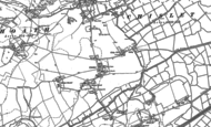 Old Map of Chislet, 1896 - 1906