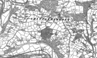 Old Map of Chittlehamholt, 1886 - 1888