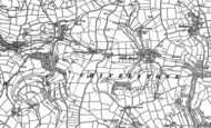 Old Map of Chivelstone, 1905