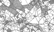 Old Map of Cholesbury, 1897 - 1923