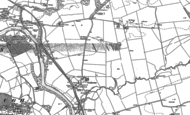 Old Map of Chollerton, 1895 - 1896