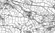 Old Map of Cholstrey, 1885