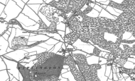 Old Map of Christmas Common, 1897 - 1919