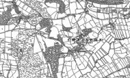 Old Map of Christon, 1884