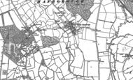 Old Map of Church Hanborough, 1898 - 1911