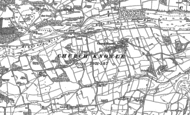 Old Map of Church Knowle, 1900