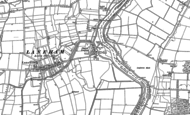 Old Map of Church Laneham, 1884 - 1885
