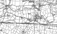 Old Map of Church Lawford, 1886 - 1903